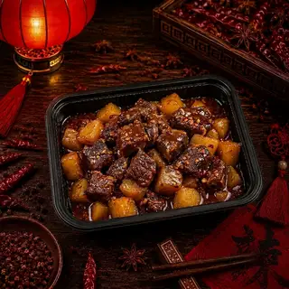Hình ảnh Bò rim Trung Hoa