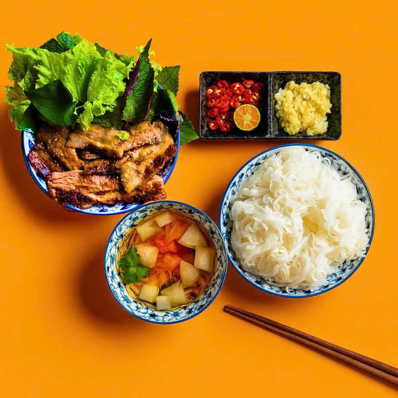 Bún chả miếng - Ba Rọi Nướng  - 69.000 ₫ tại Bún Chả Xèm - Bún Chả Hà Nội Gia Truyền - Đường 56