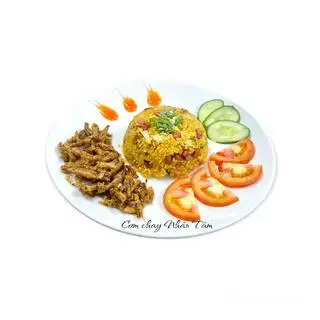 Cơm chiên cá cơm chay - 55.000 ₫ tại Quán Chay Nhân Tâm - Tôn Đản