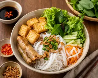 Hình ảnh Bún nước tương chay