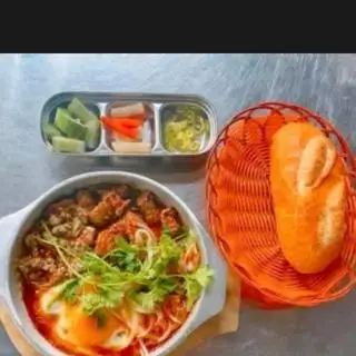 Hình ảnh Combo Bò né + nui xào 1 trứng 
