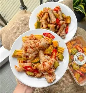 Hình ảnh Chân Gà Sốt Thái