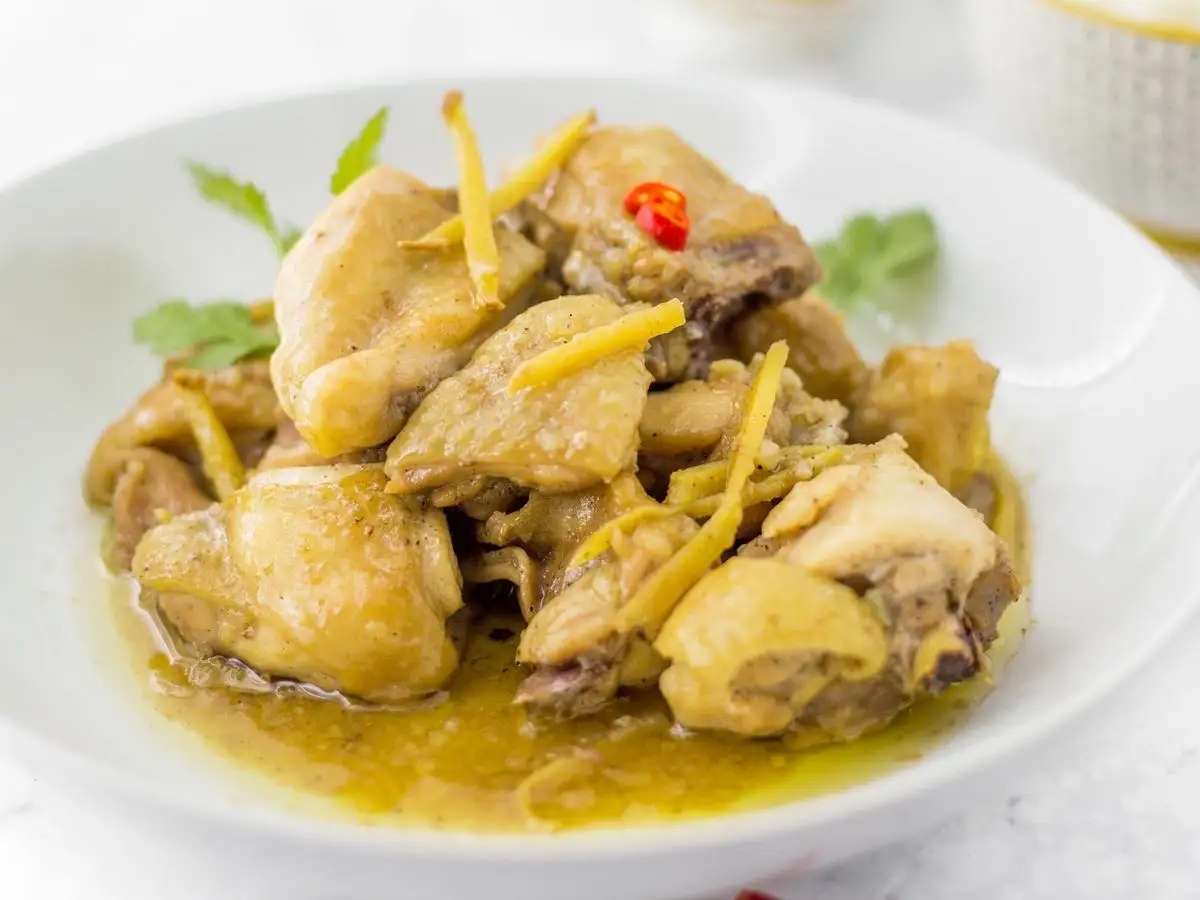Hình ảnh Gà kho gừng (ăn thêm)