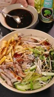 Bún Nước Tương Mix4 ( Mặn ) - 45.000 ₫ tại Bếp Chay Của Ngọc - Bún Nước Tương - Huỳnh Khương An