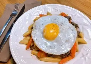 Hình ảnh Nui Xào Trứng 