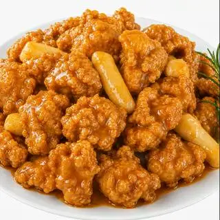 Hình ảnh Gà sốt mayo cay