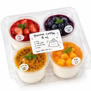 Hình ảnh Panna cotta chanh dây