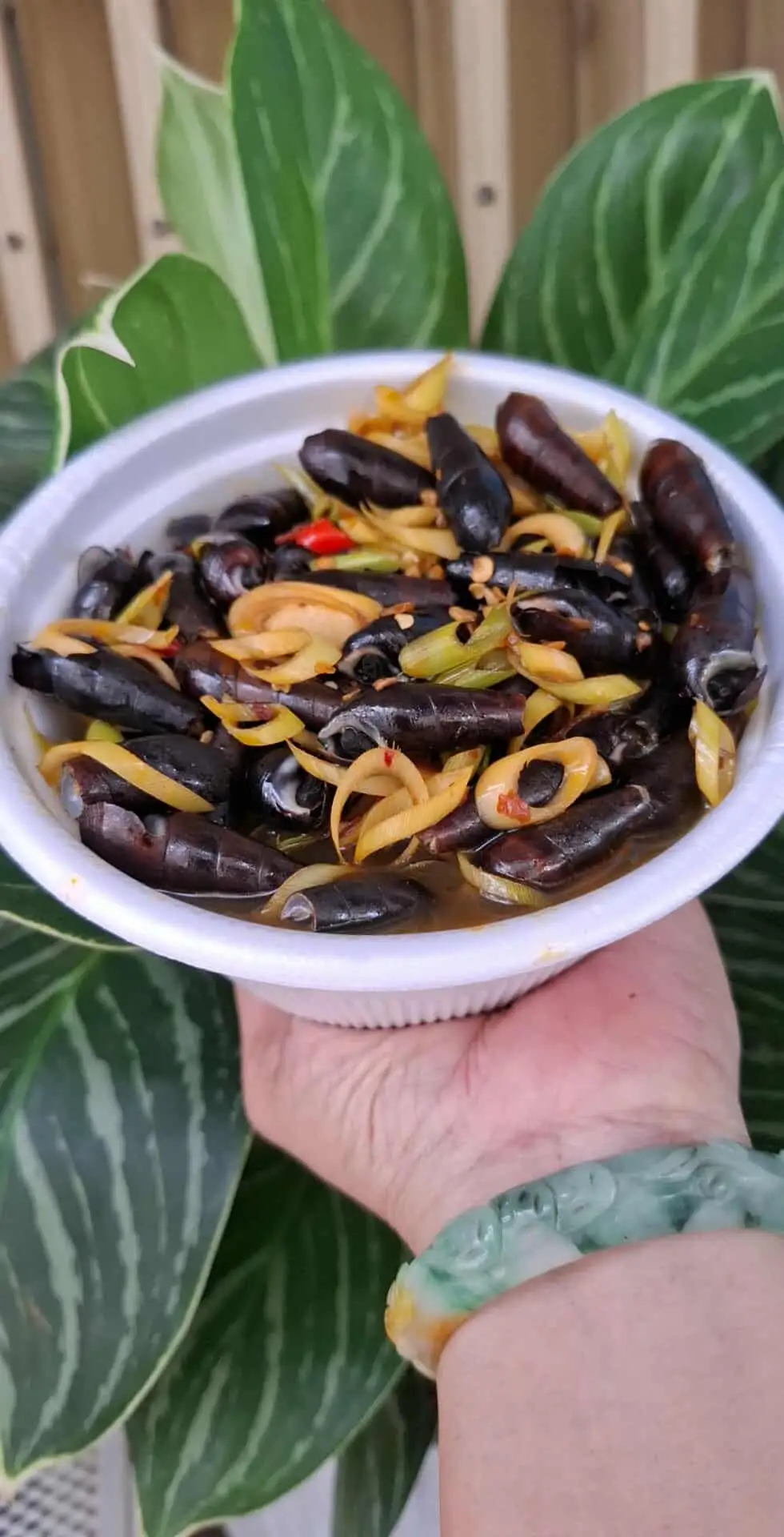 Hình ảnh ốc đinh miền trung xào sả là loại hút  ớt phần 1kg