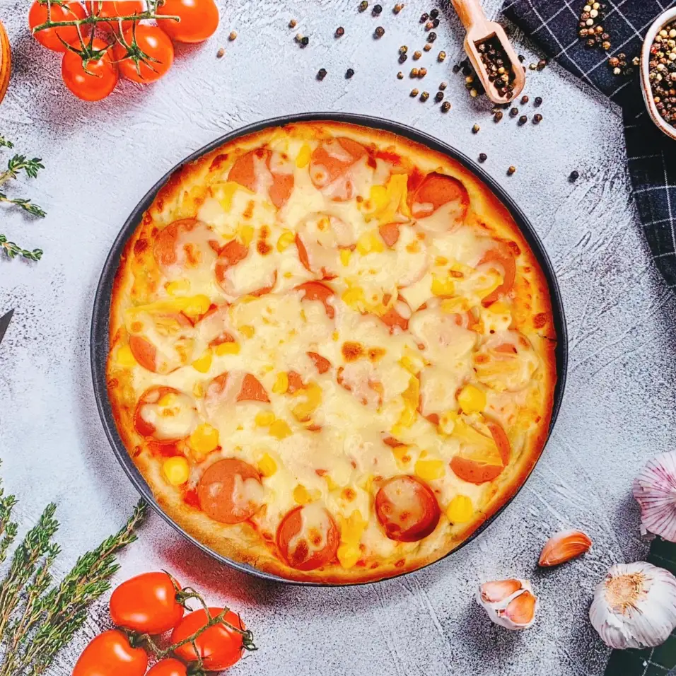 Hình ảnh Pizza xúc xích (s)