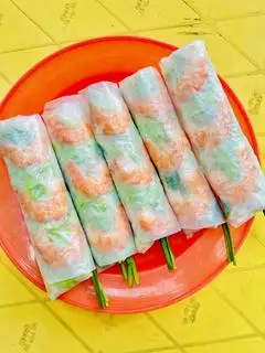 Gỏi cuốn tôm - 14.000 ₫ tại Gỏi Cuốn Bà 5 - Chợ Tân Mỹ