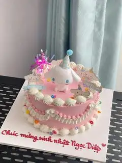 Hình ảnh Bánh kem cho bé gái - 14cm