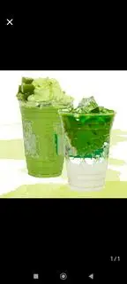 Matcha latte Nhật ca cao. - 35.000 ₫ tại Cà Phê - Latte Huy Hoàng - Nguyễn Thái Bình