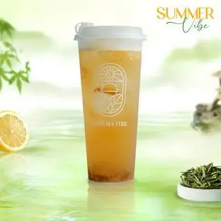 Kombucha Chanh Vàng - 43.000 ₫ tại Matcha Vibe - Tiệm Trà Nhật Bản - 441 Nguyễn Đình Chiểu