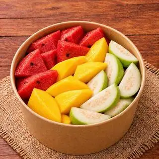 Hình ảnh Trái cây mix dưa hấu - xoài - ổi