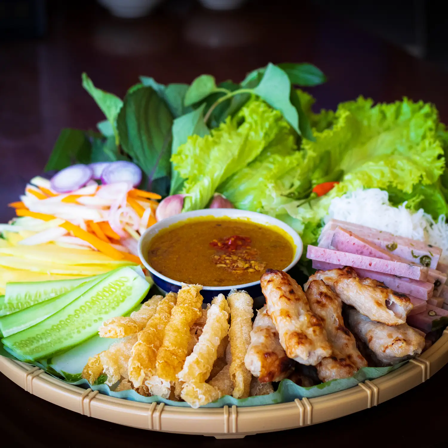 Combo nem nướng ninh hòa 1 - 195.000 ₫ tại Cô Nga - Nem Nướng Chánh Hiệu Ninh Hòa - Hoa Cau