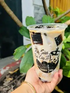 Hình ảnh Sữa tươi sương sáu cà phê