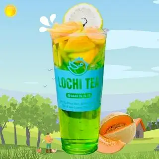 Trà Dưa lưới Hoàng kim (L 700ml) - 31.000 ₫ tại Trà Sữa Lochi - Cà Phê & Trà Trái Cây - Đường Số 79