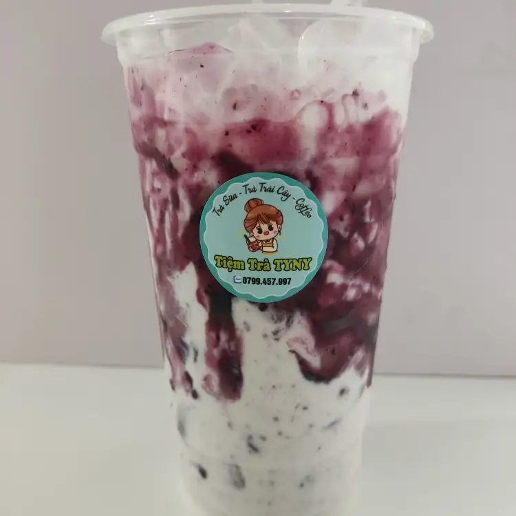 Sữa chua việt quất - 35.000 ₫ tại Tiệm Trà Tyny - Matcha Latte - Dương Bá Trạc