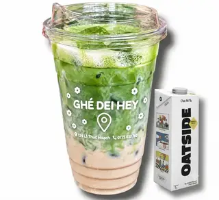 Hình ảnh Matcha Latte Sữa Hạt