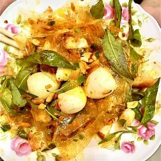 Bánh tráng trộn mỡ hành,hành phi (trộn sẵn) - 20.000 ₫ tại Ăn Vặt Bông Ú - Đoàn Văn Bơ