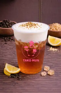 Hình ảnh Trà đen macchiato-TAKO MUN