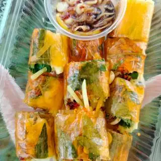 Hình ảnh bánh tráng cuốn bơ siêu béo (set 5 cuốn)