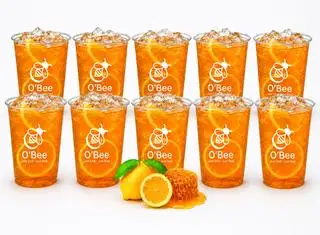 Combo 10 ly Nước Chanh Vàng Size L 500ml - 349.000 ₫ tại O'Bee Honey Coffee & Drinks - Nguyễn Thái Bình