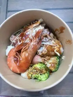 Hình ảnh Mì Trộn Hải Sản