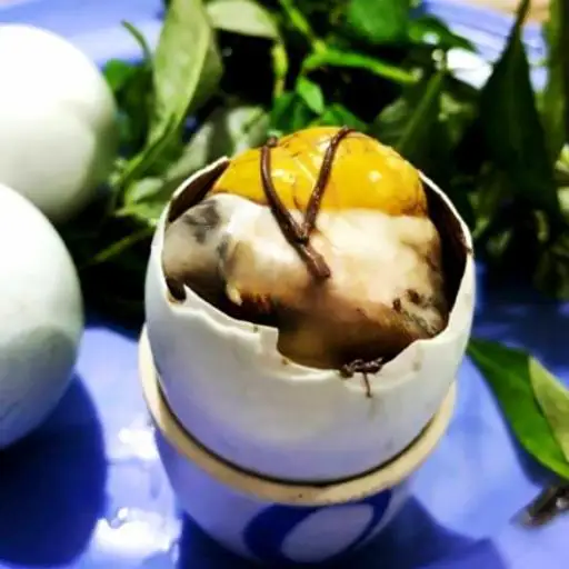 Trứng vịt lộn - 14.000 ₫ tại Bún Riêu Cua Ốc Hà Nội