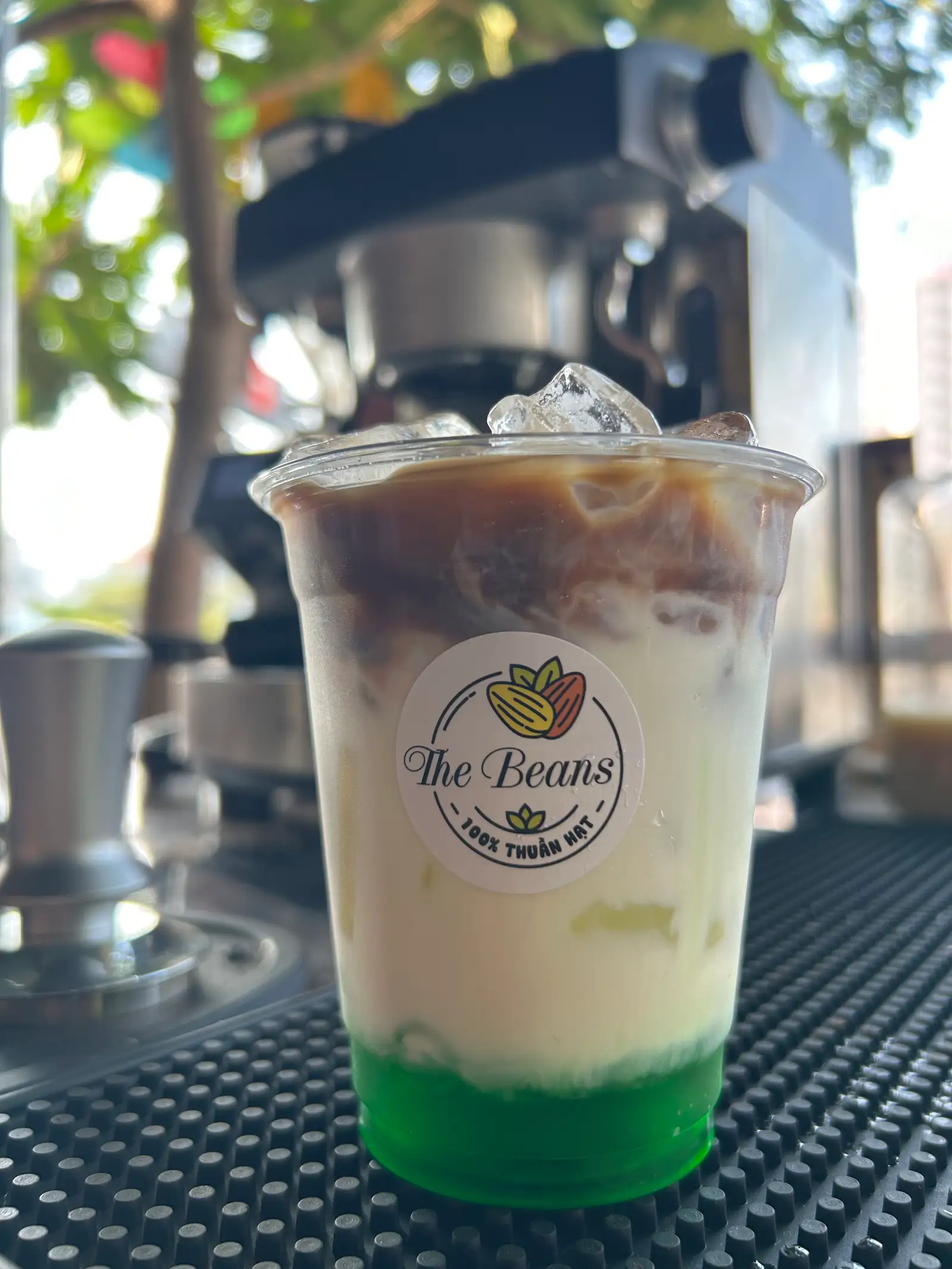 Sữa tươi cafe bạc hà - 38.000 ₫ tại Sữa Đậu Nành The Beans - An Bình