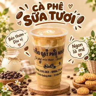 Hình ảnh Cà phê sữa hạt