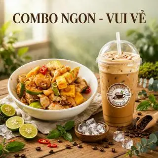 Hình ảnh Combo Ngon-Vui Vẻ: Chân Gà Nhà Làm- Cà Phê Sữa/ Sữa Tươi/Muối/ Bạc Xỉu