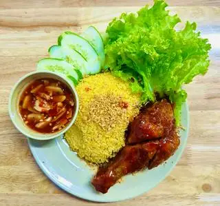 Hình ảnh Đùi Gà Sốt Sa Tế