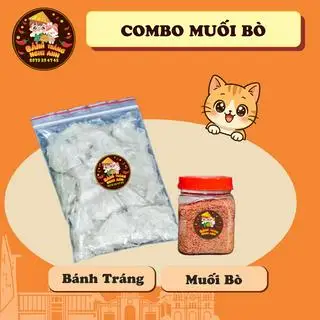 COMBO BÁNH TRÁNG MUỐI BÒ - 108.000 ₫ tại Bánh Tráng Nghi Anh - Trần Xuân Soạn