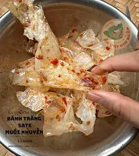 BÁNH TRÁNG SATE MUỐI NHUYỄN - 15.000 ₫ tại Ăn Vặt Kim Ngân - Bánh Tráng & Trà Sữa - Phan Đăng Lưu