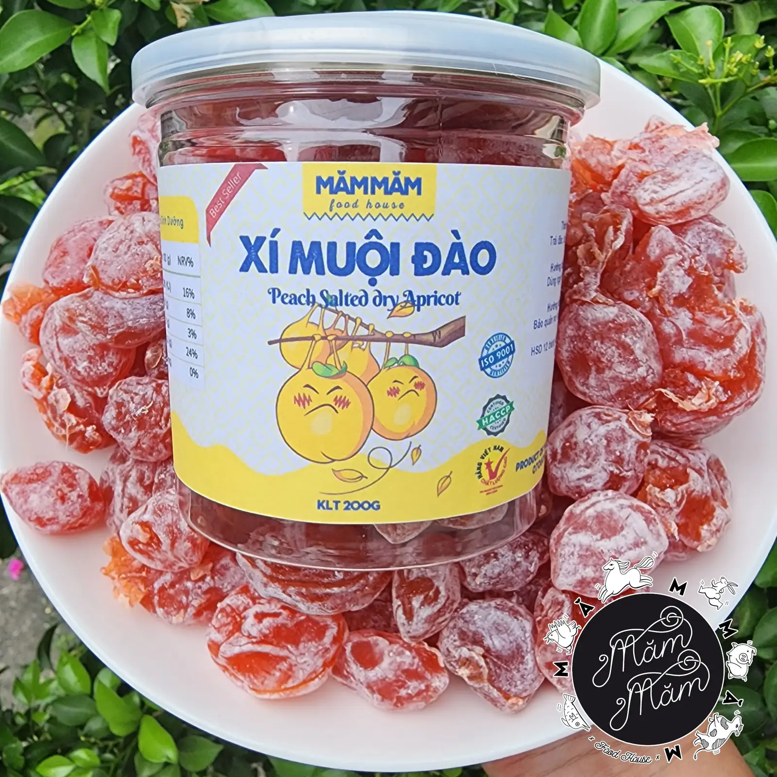 Xí Muội Đào - 200gr - 53.000 ₫ tại Ăn Vặt Măm Măm - Nguyễn Tri Phương