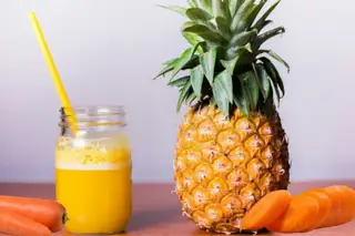 Hình ảnh Nước ép Dứa cà rốt 