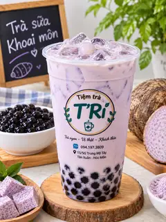Hình ảnh Trà sữa khoai môn