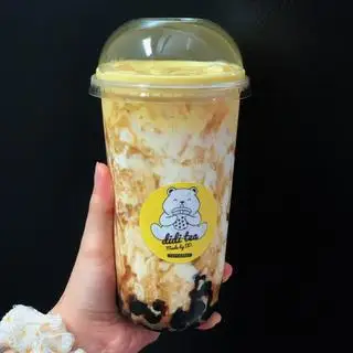 Hình ảnh Sữa Tươi Trân Châu Đường Đen Kem Trứng Lớn