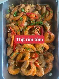 thịt rim tôm - 36.000 ₫ tại Quán Cơm 92 - Cơm Phần & Cơm Văn Phòng - Hà Huy Giáp