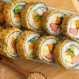 Hình ảnh Kimpap chiên to