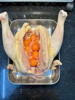 Hình ảnh Cháo gà ta hầm đậu 