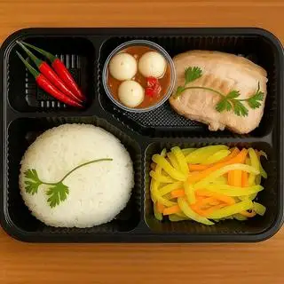 Cơm Thịt Luộc Cà Pháo Mắm Nêm - 59.000 ₫ tại Quán Nga - Cơm Văn Phòng
