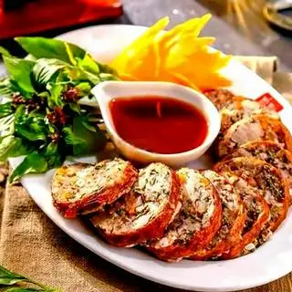 Dồi sụn nướng - nhỏ - 69.000 ₫ tại Sài Gòn Food - Gà Hấp Muối Lá Chanh & Gà Ủ Muối Hoa Tiêu - Nguyễn Hữu Cảnh