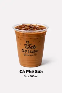 Cà Phê Sữa size 500ml - 25.000 ₫ tại G.Ờ Coffee - Cà Phê, Matcha & Cacao Mix Vị Đậm Đà - Nguyễn Thị Xiếu
