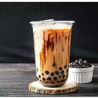 Trà sữa trân châu đường đen - Size L  - 27.000 ₫ tại Milk Tea - Cacao Dầm Chiến Lược