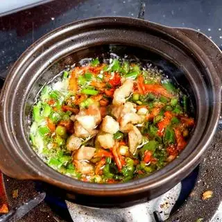 Cơm cháy mỡ hành - 39.000 ₫ tại Cơm Cháy Kho Quẹt - Cư Xá Vĩnh Hội