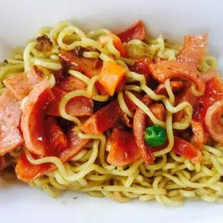 Hình ảnh mỳ trộn ido xúc xính 