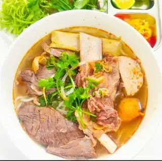 Bún Bò Đầy Đủ Có Sườn  Bò - 73.000 ₫ tại Bún Bò Huế Cát Tường - Hùynh Tấn Phát