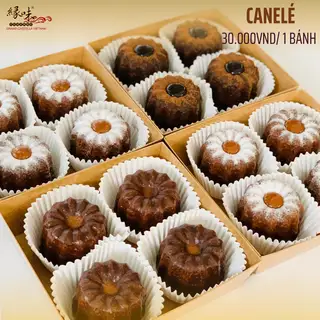 Hình ảnh SET 4 Canelé  MIX VỊ 